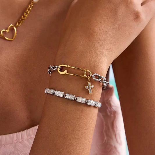 Cross Bracelet