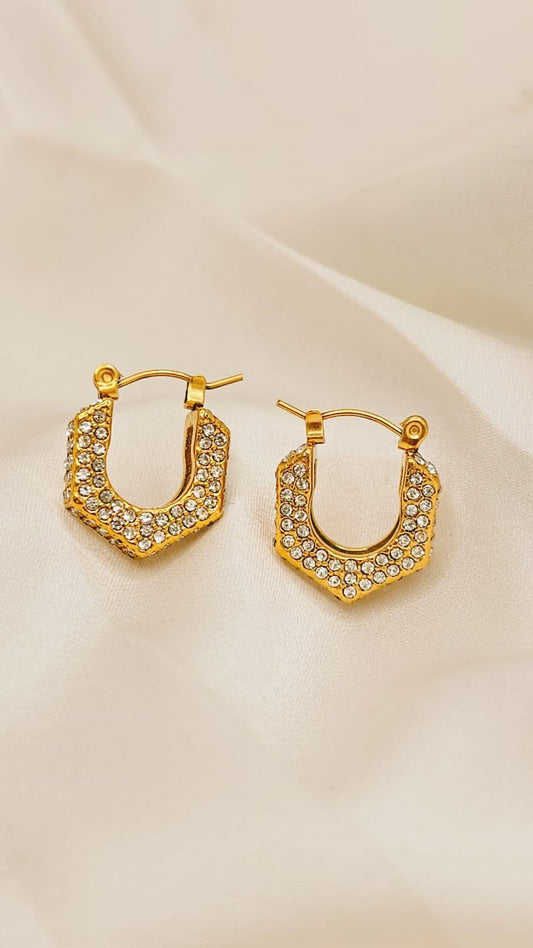 Dazzling Mini Hoop Earrings