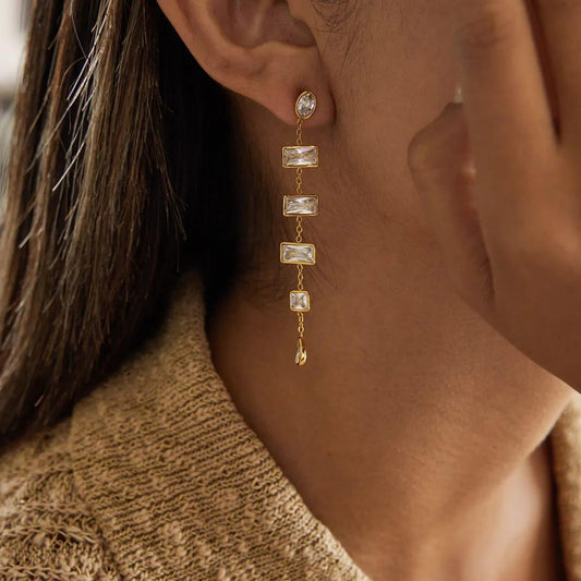 Tassel Crystal Drops