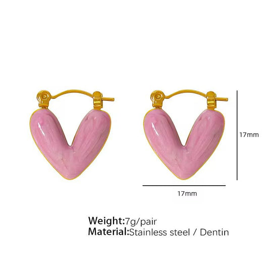 K-Pop Petal Hoops