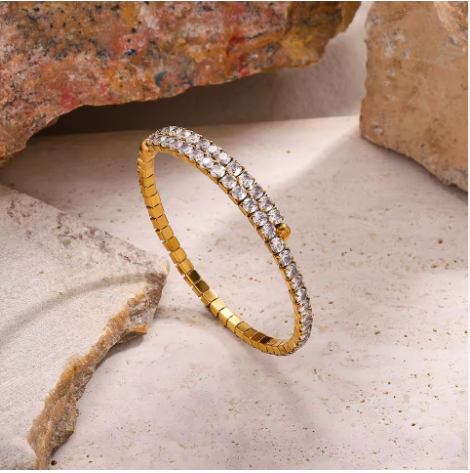 Tennis Wrap Bracelet