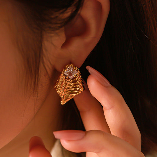 Crystal Wings earring