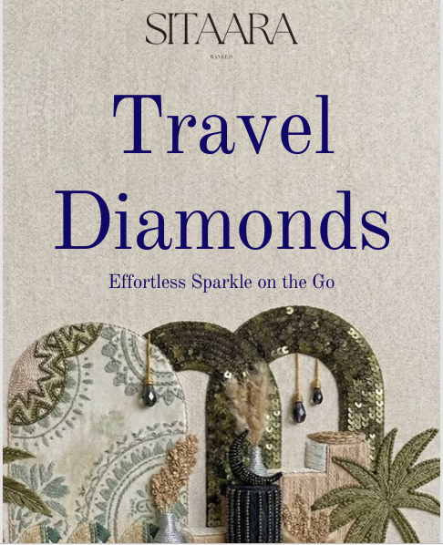 Travel diamonds earrings