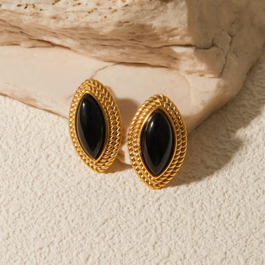 Serena Noir Earrings