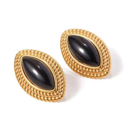 Serena Noir Earrings