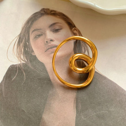 Spiral Drop Earrings