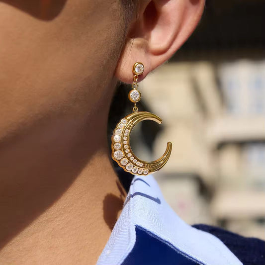 Celestial Crescent Drops